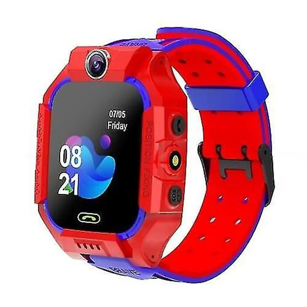 Q19 Children Smartwatch With GPS – Color: Red – View 1
