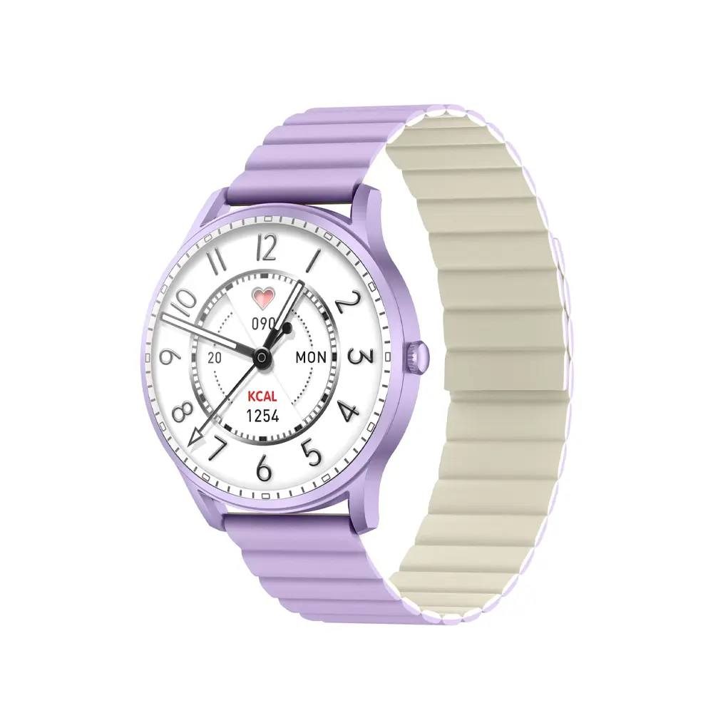 Kieslect Lora Lady Calling Smart Watch – Color: Purple – View 1