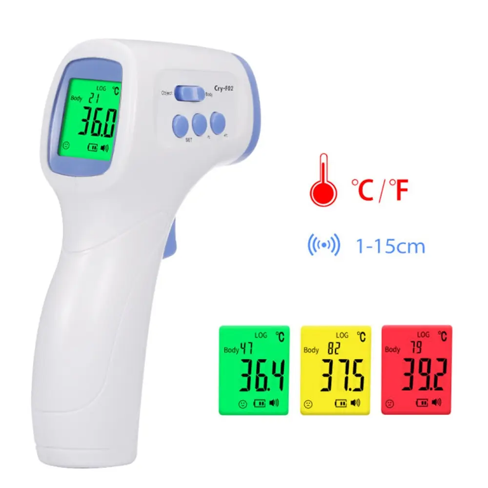 Kogeek Non-contact Body Skin Infrared Digital Smart LCD Thermometers – View 1