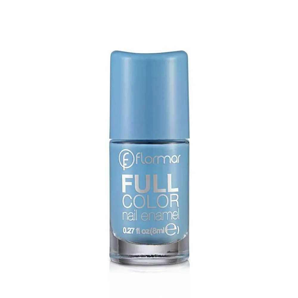 Flormar Full Color Nail Enamel FC49 Clear Sky Nail Polish – View 1