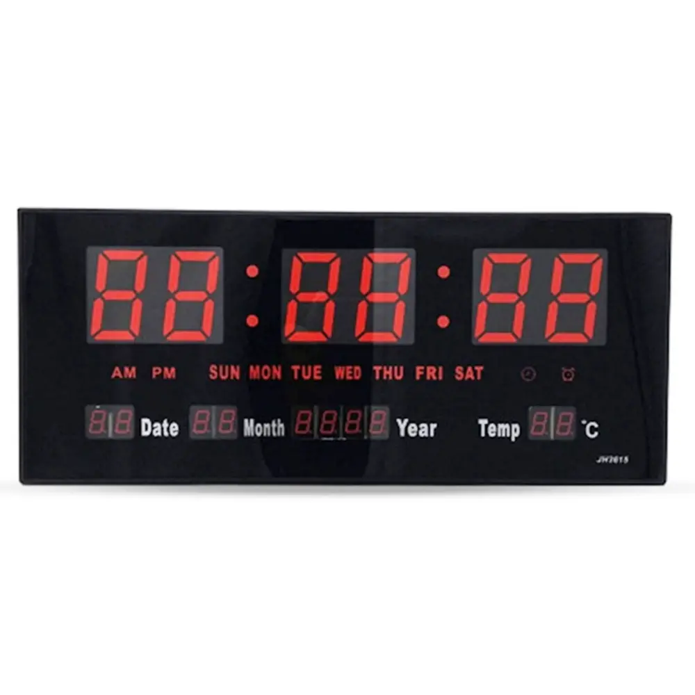 LED JH3615 Digital Display Wall Clock With Alarm Function – View 1