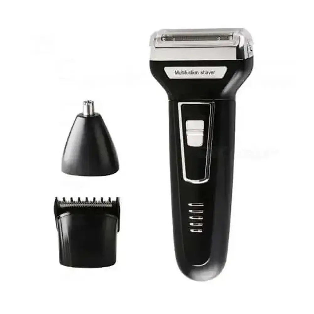 Kemei KM-6558 Wireless 3-in-1 Shaver & Grooming Kit For Men – View 1