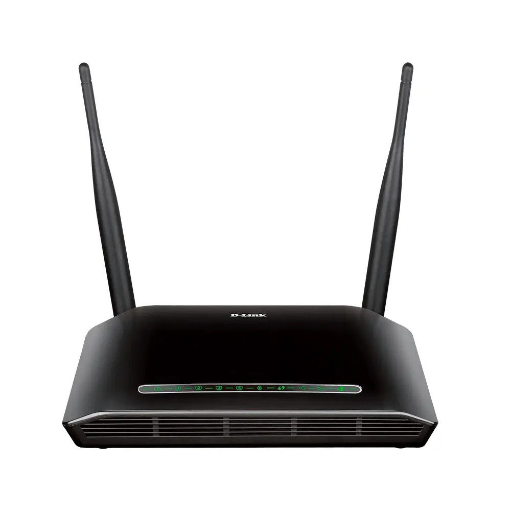D-Link DSL-2750U 300 Mbps With Modem Wireless Router – View 1