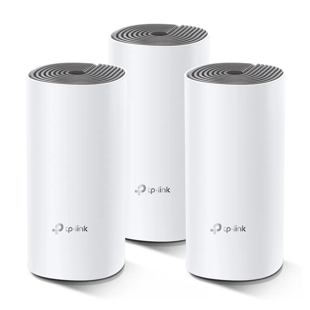 TP-Link Deco E4 AC1200 Dual-band Mesh Router (3 Pack) – View 1