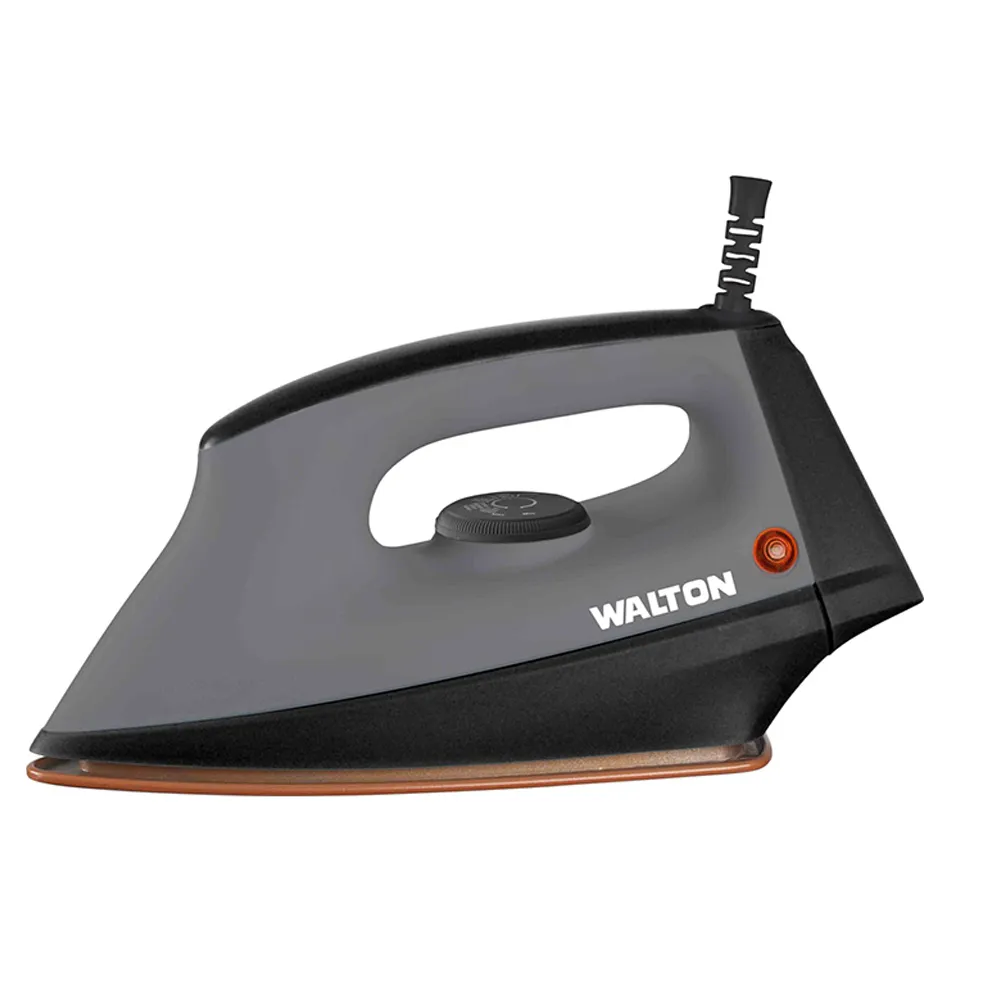 Walton WIR-HD03 1000-Watt Golden American Heritage Soleplate Dry Iron – Color: White – View 1