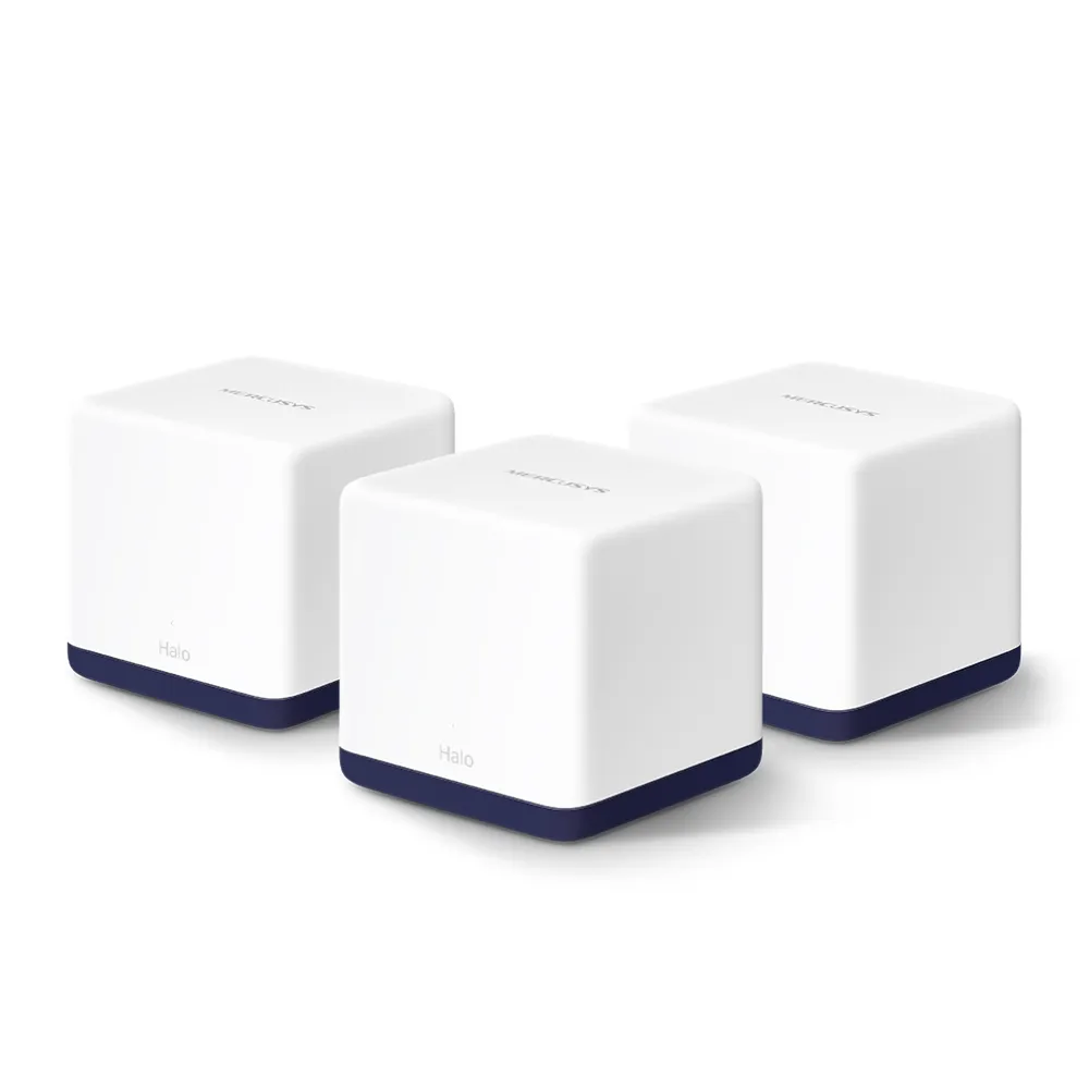 Mercusys Halo H50G AC1900 Dual Band Gigabit Mesh Router (3 Pack) – View 1