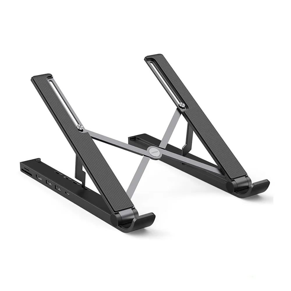 UGREEN CM359 Laptop Stand with 5-in-1 Docking Station – View 1