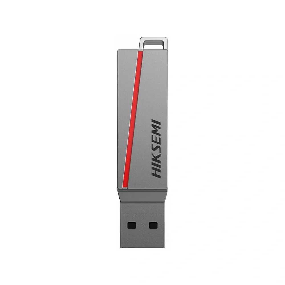 Hiksemi Dual Slim HS-USB-E307C 32GB USB 3.2 & Type-C Grey Pen Drive – Storage Capacity: 64 GB – View 1