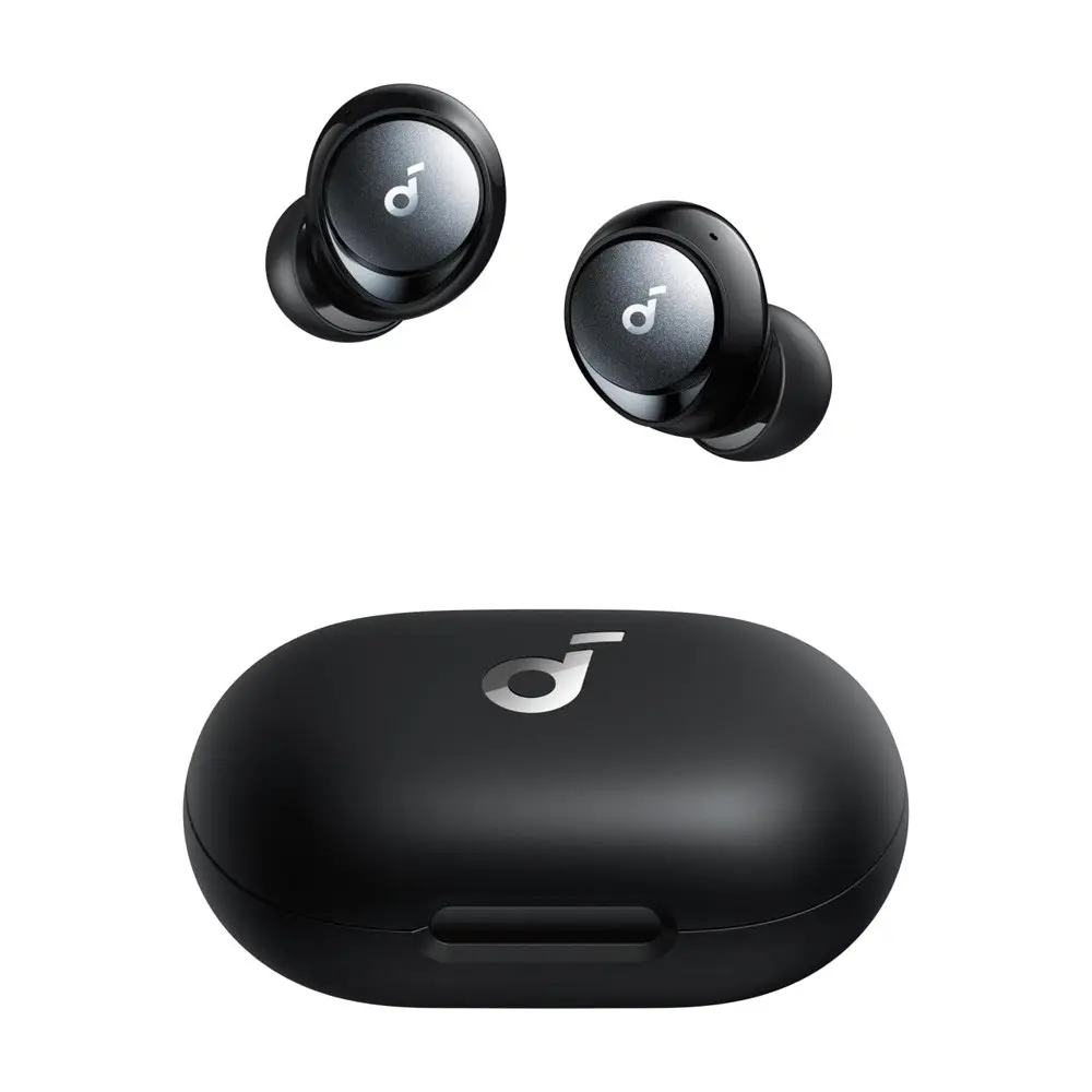 Anker Soundcore Space A40 Noise Cancelling Earbuds – Color: Black – View 1