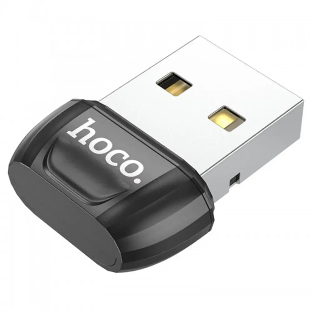 Hoco UA18 Bluetooth 5.0 USB Black Receiver – View 1