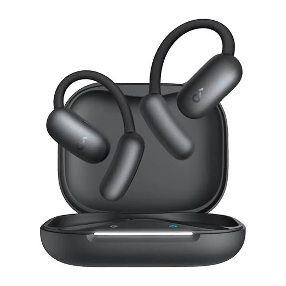 Anker AeroFit 2 Adjustable Open Ear Wireless Earbuds – Color: Black – View 1
