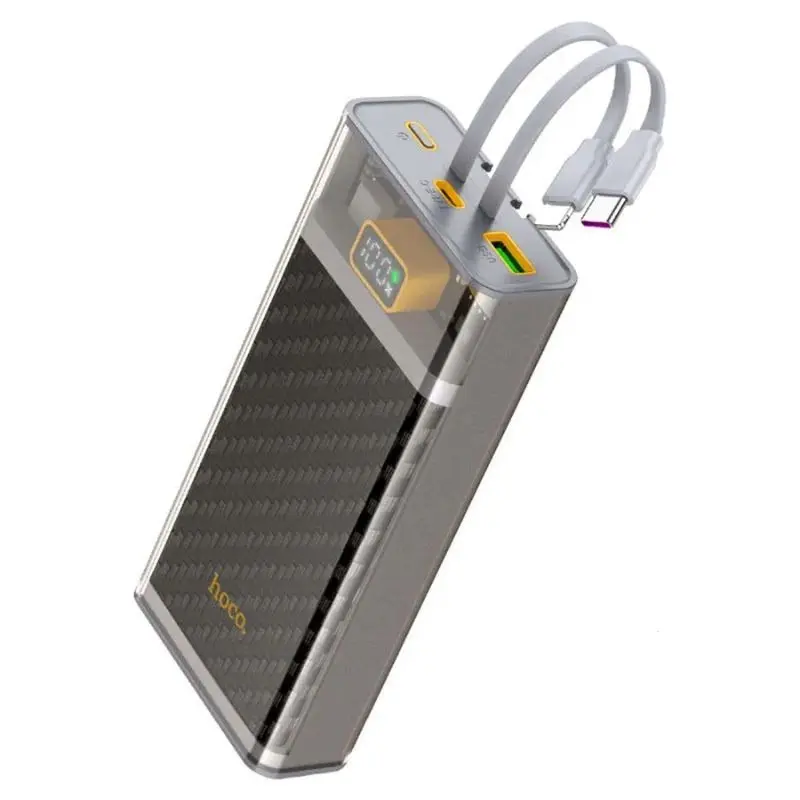 HOCO J104A LED Digital Display 20000mAh Fast Charging Technology Power Bank – View 1