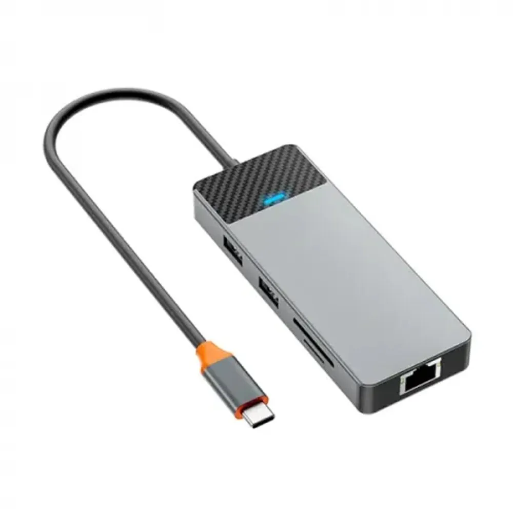WiWU A923RPT Linker 9-in-1 Type-C Hub – View 1