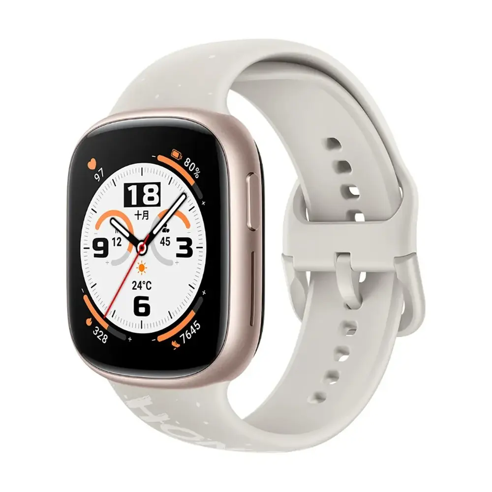 Honor Watch 4 AMOLED Smartwatch – Color: Gold – View 1