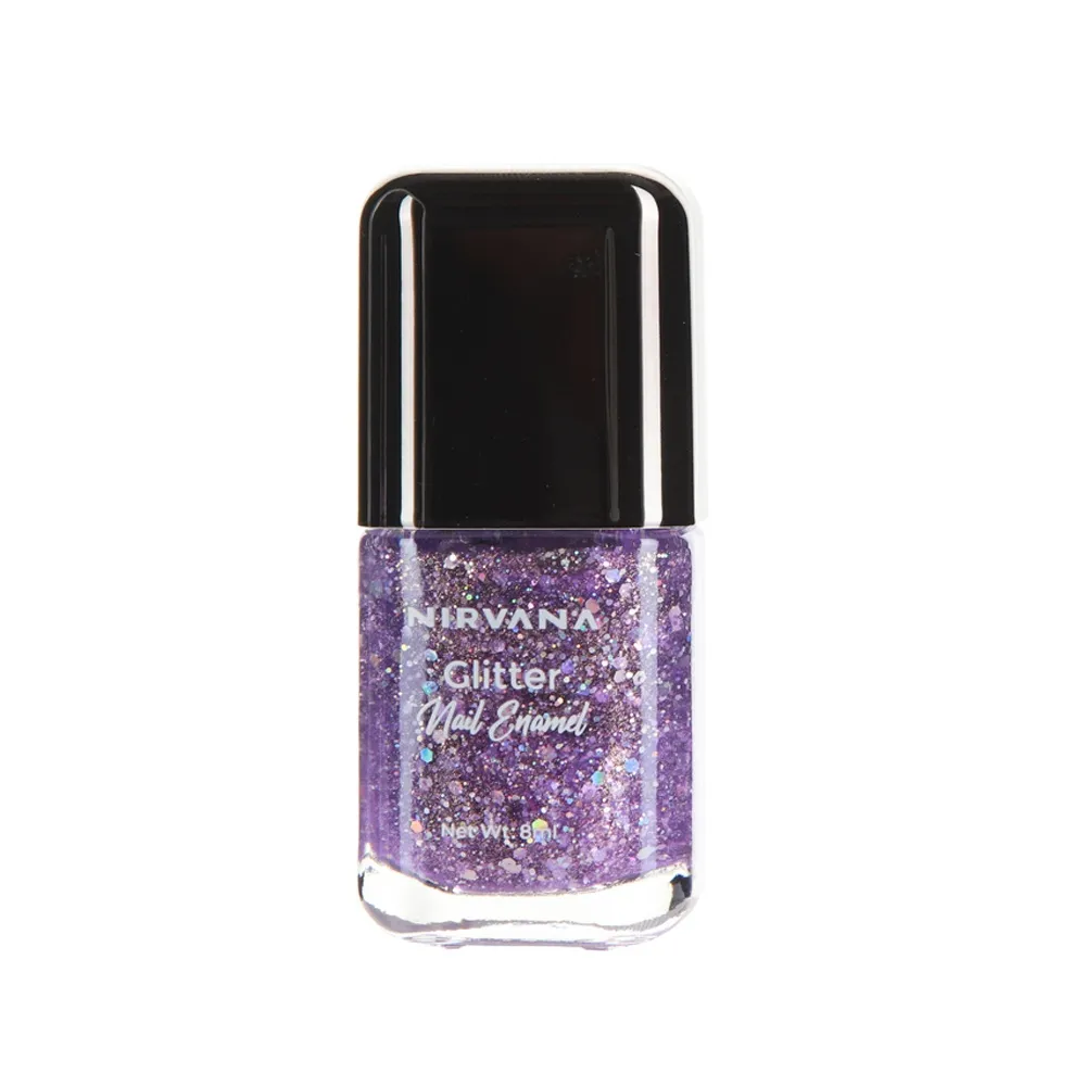 Nirvana Color Glitter Nail Enamel Good Luck 20 Nail Polish – View 1