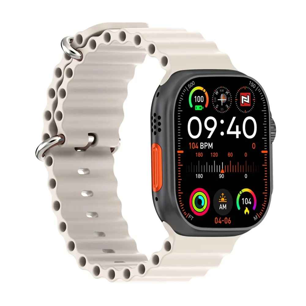 Naviforce NT13 Bluetooth Calling Smart Watch – Color: White – View 1