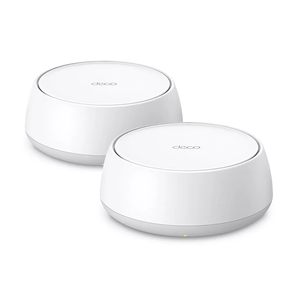 TP-Link Deco BE25 BE5000 Dual-Band WiFi 7 Mesh Router (2-Pack) – View 1