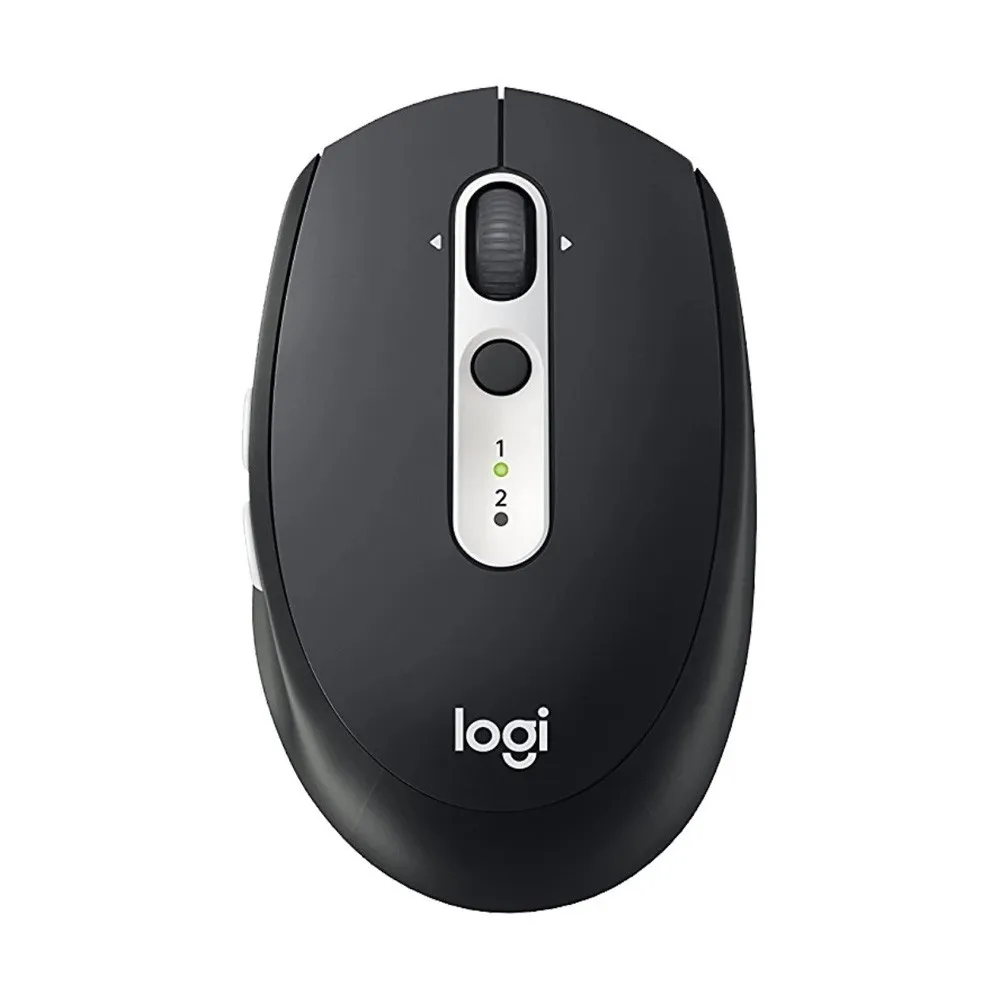 Logitech M585 Multi Device Wireless Bluetooth Mouse – Color: Black – View 1