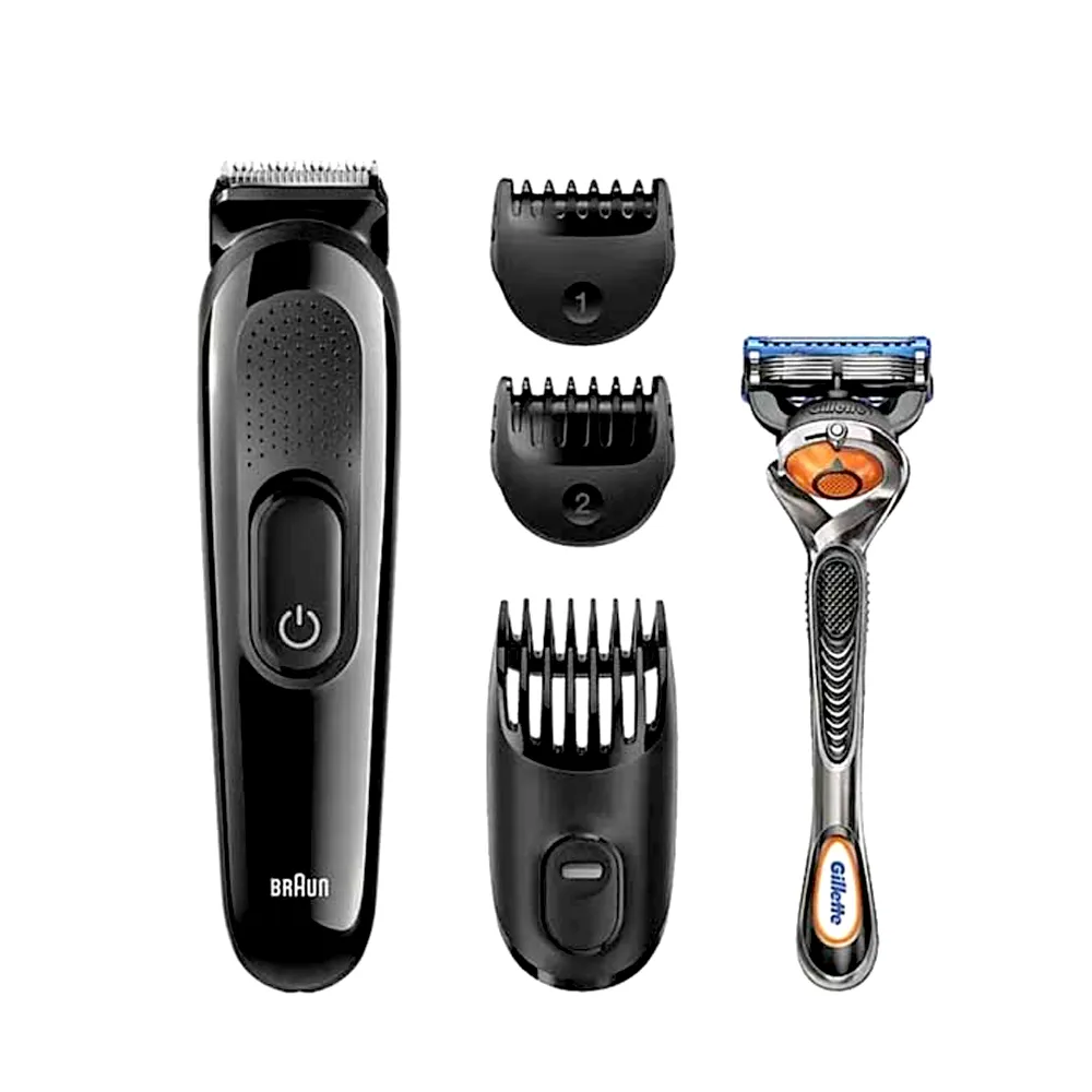 Braun SK3000 Styling Kit 4 in 1 Hair and Beard Trimmer for Men – View 1