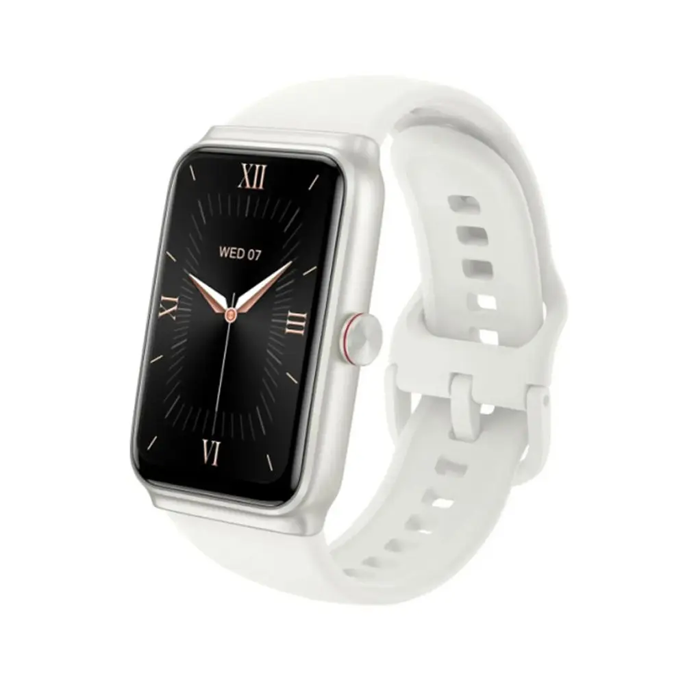 Honor Choice Moecen Band AMOLED Bluetooth Calling Smart Band – Color: White – View 1