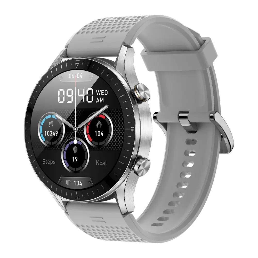 XINJI NOTHING 1 Bluetooth Calling Smartwatch – Color: Silver – View 1