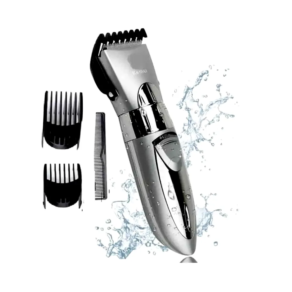 Kemei KM 605 Waterproof Electric Hair Clipper Trimmer – View 1