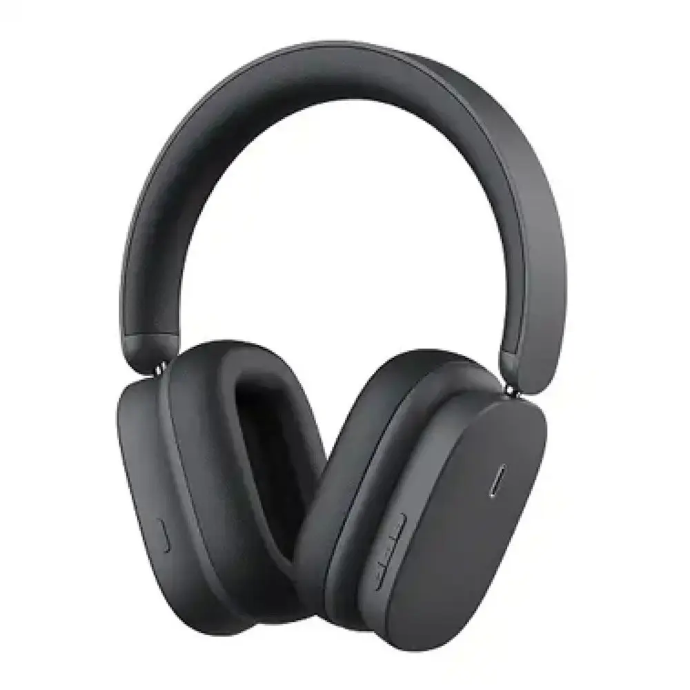 Baseus Bowie H1 ANC Over-Ear Bluetooth Headphone – Color: Black – View 1