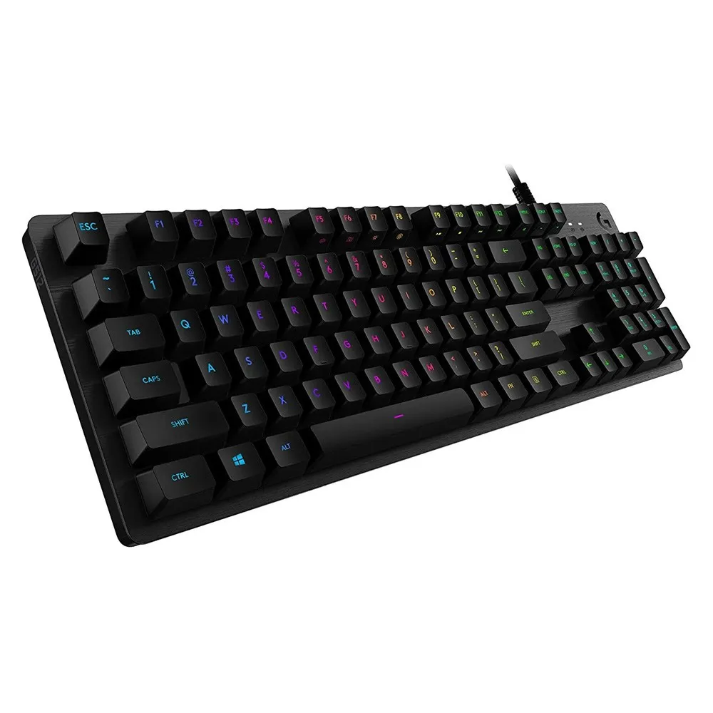 Logitech G512 LIGHTSYNC RGB Mechanical Gaming Keyboard – View 1