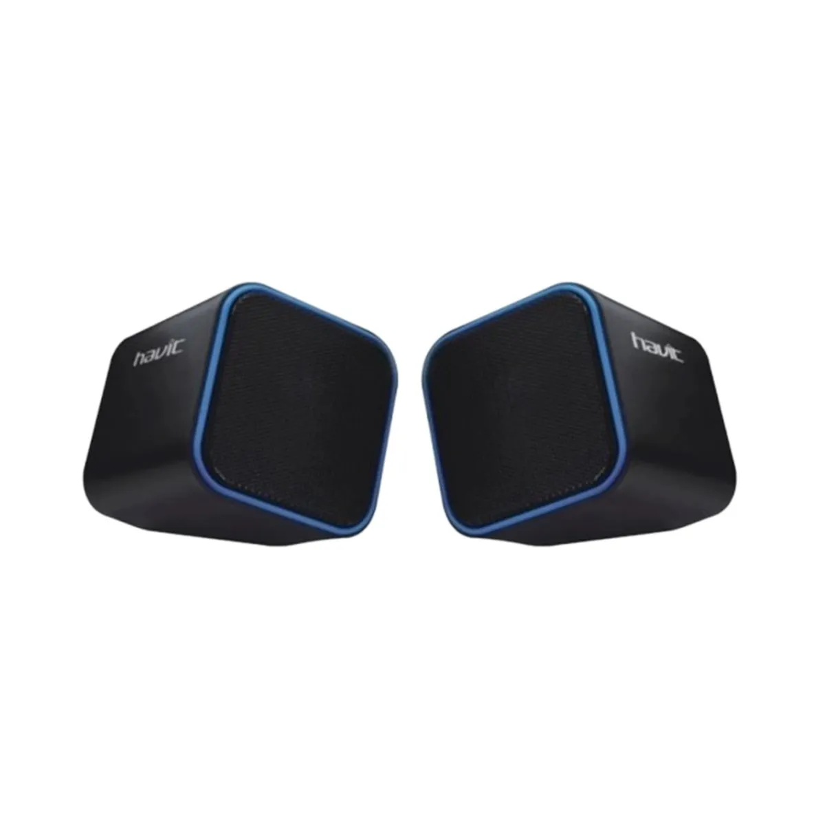 Havit SK473 USB 2.0 Black & Blue 2.0 Channel Wired Speaker – View 1