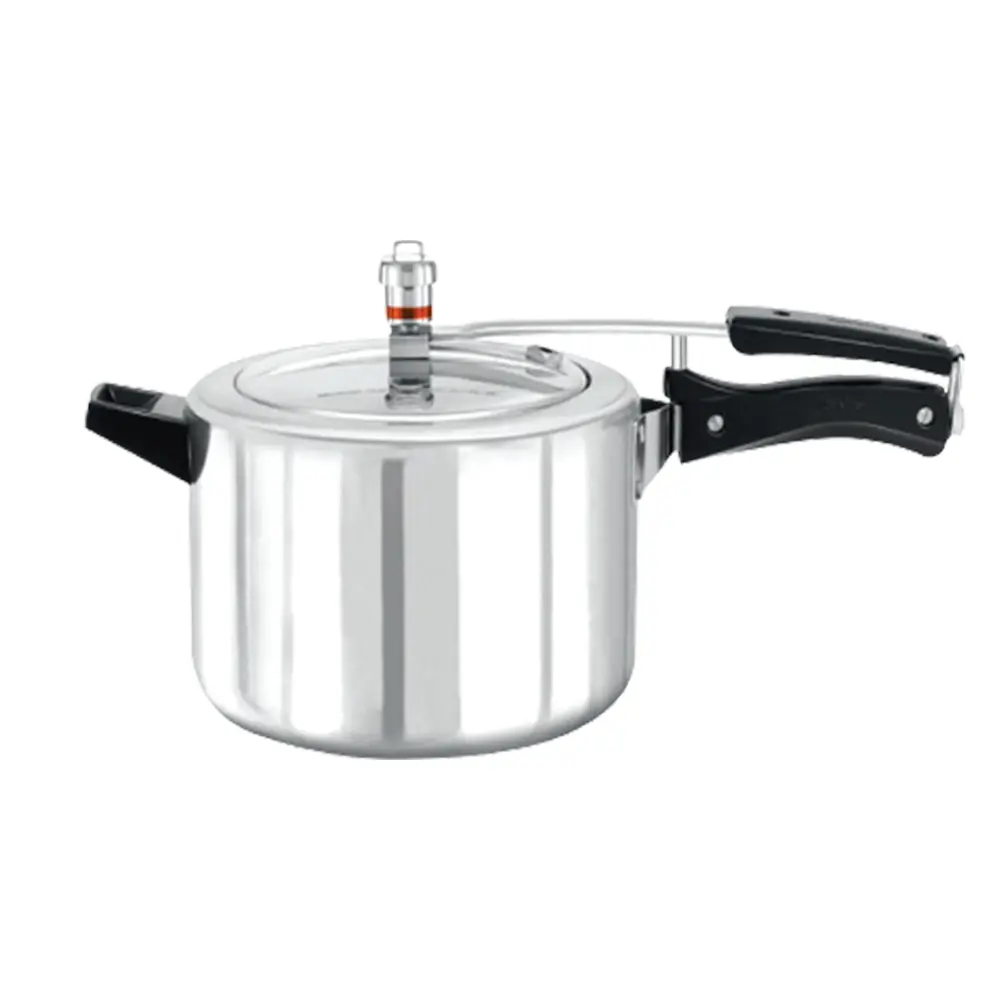 Hamko Food Grade Stainless Steel Body Pressure Cooker – Color: Silver, Capacity: 2.5 L – View 1