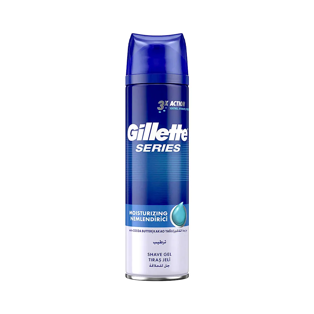 Gillette Series Moisturizing Skin Pre Shave Gel 195gm – View 1