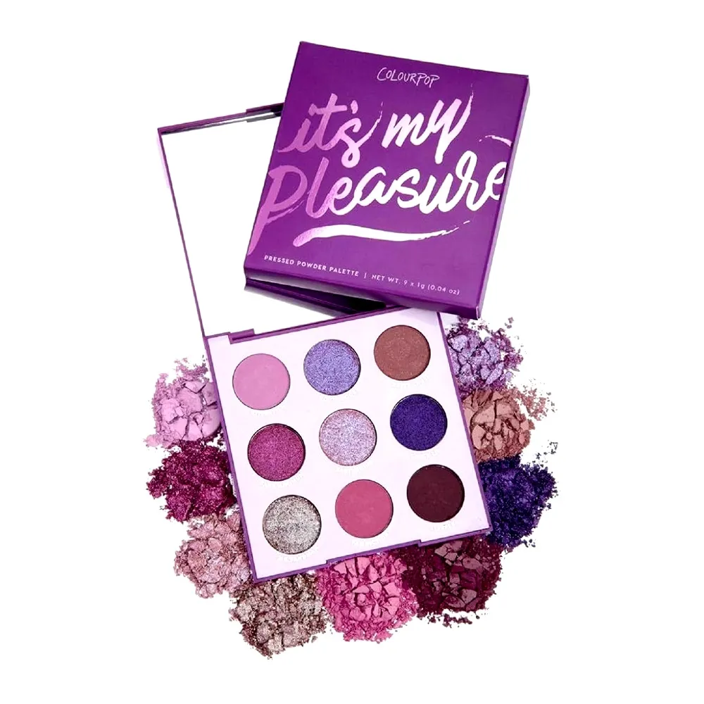 Colourpop Pressed Eyeshadow Powder Palette It's My Pleasure – View 1
