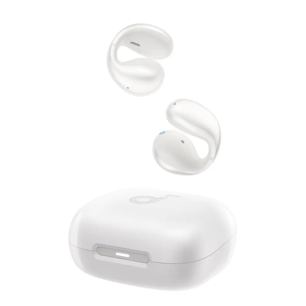 Anker Soundcore C30i Open-Ear Wireless Earbuds – Color: White – View 1
