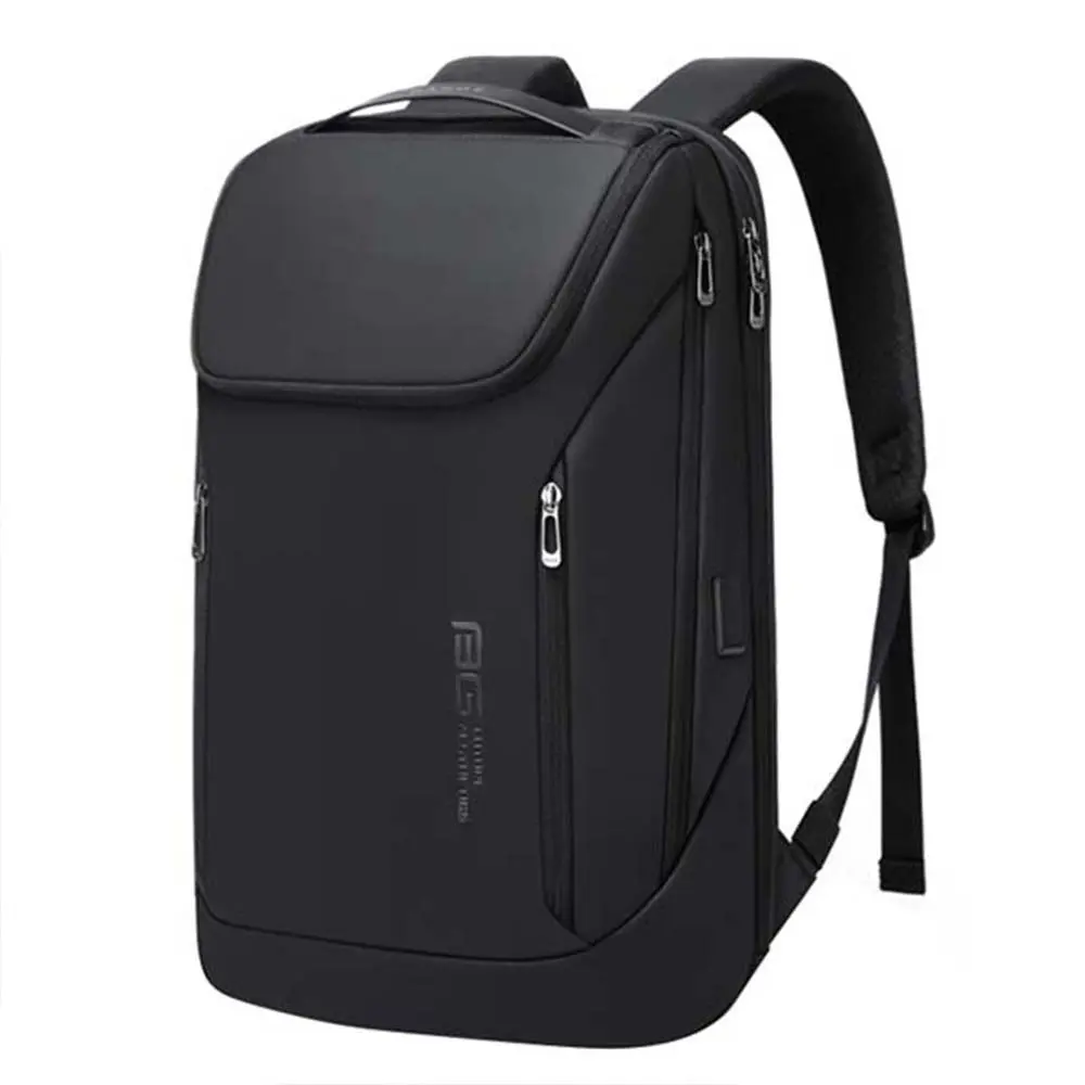 Bange BG-2517 Men Business Waterproof Backpack with USB Port – Color: Black – View 1