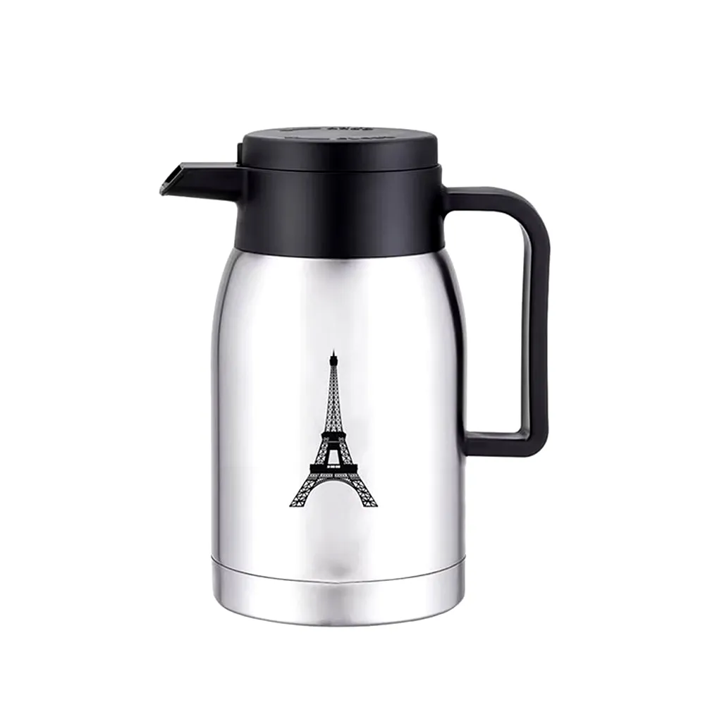 Vacuum OCP750A Coffee & Tea Pot Flask S/S Body Silver Color  – View 1