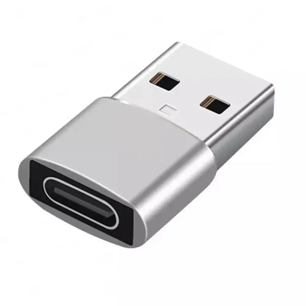 High-Speed Data Transfer Type-C to USB-A OTG Adapter  – View 1