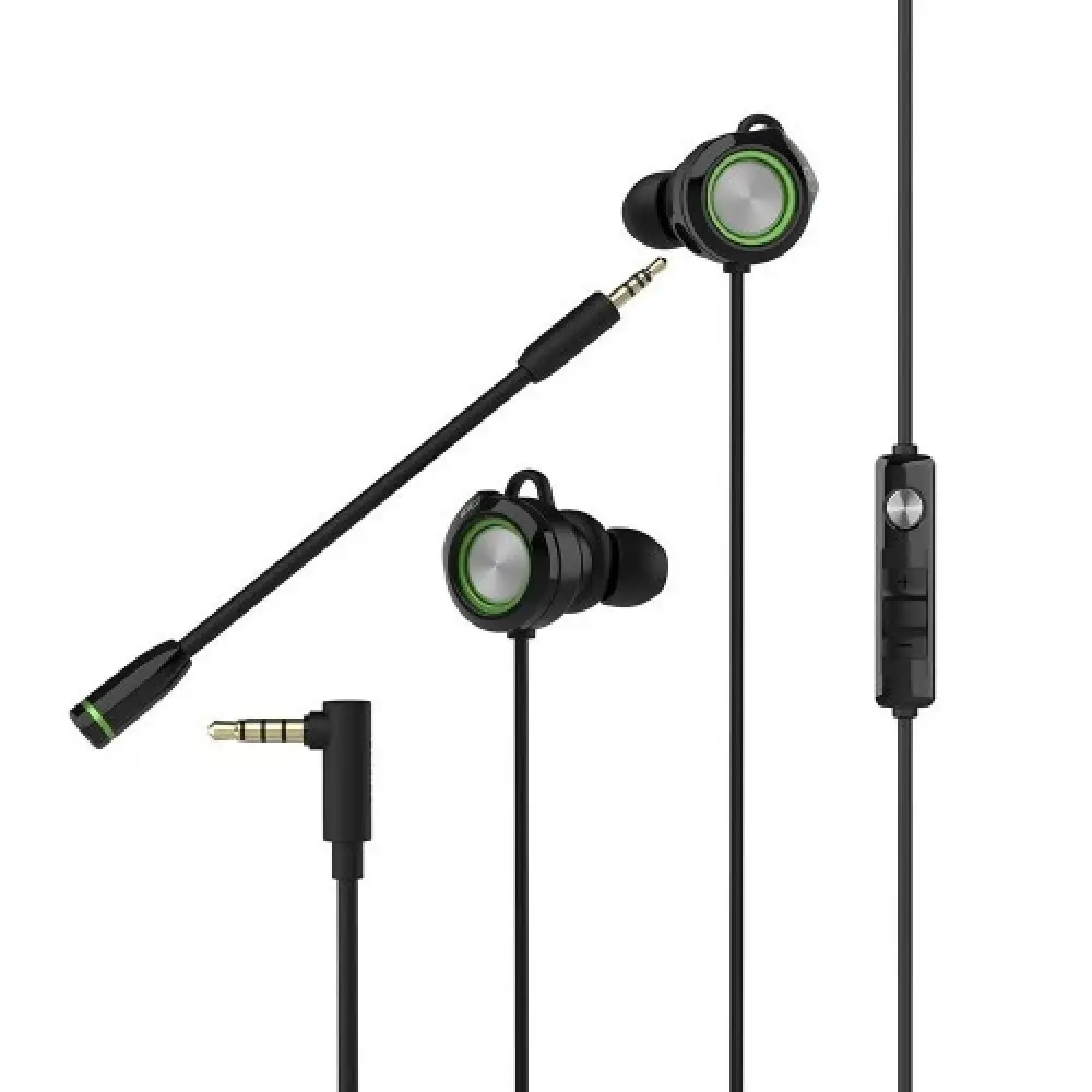  Edifier GM3SE 3.5mm Gaming Earphone – Color: Green – View 1