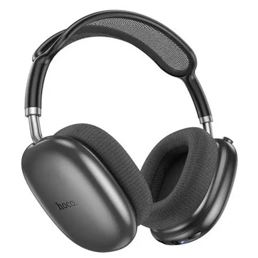 Hoco W55 Ultra Max Sports Bluetooth Wireless Headphones With Microphone – Color: Black – View 1