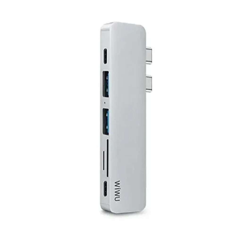 WiWU T8 USB 7-in-1 Type-C Hub Adapter – View 1