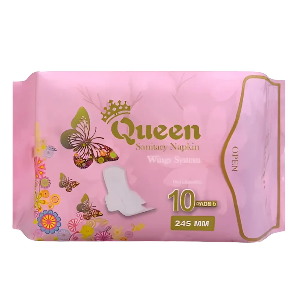 Queen Ultra Thin Wing System Sanitary Napkin – View 1