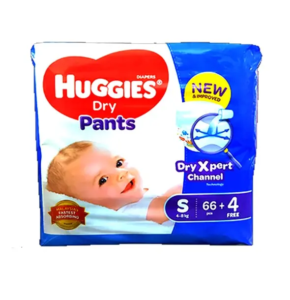Huggies Wonder Wetness Indicator Pant System Baby Diaper – Quantity: 66 pcs – View 1