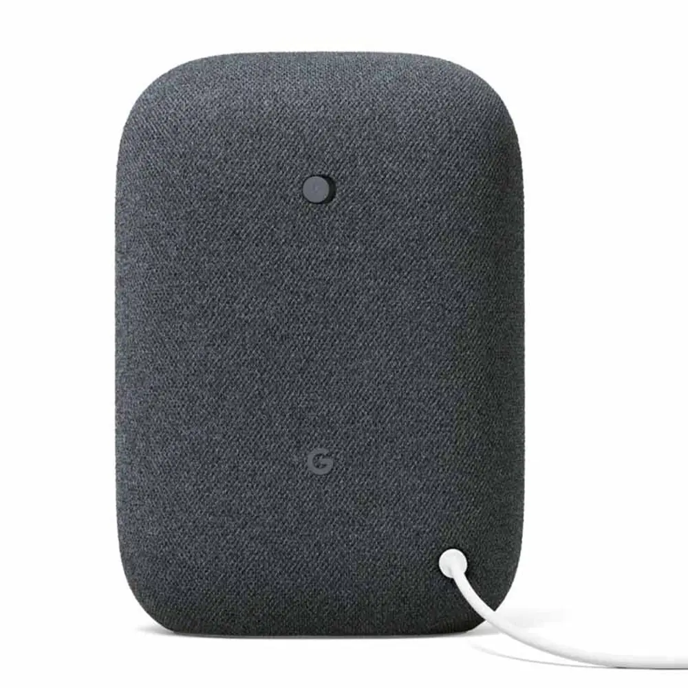 Google Nest Audio Voice Assistant Smart Speaker – Color: Black – View 1