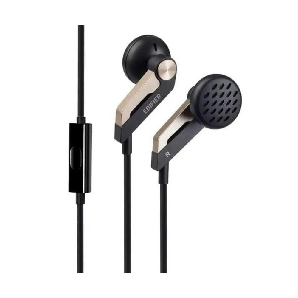 Edifier P186 In-Ear 3.5mm Wired  Earphone – Color: Black – View 1