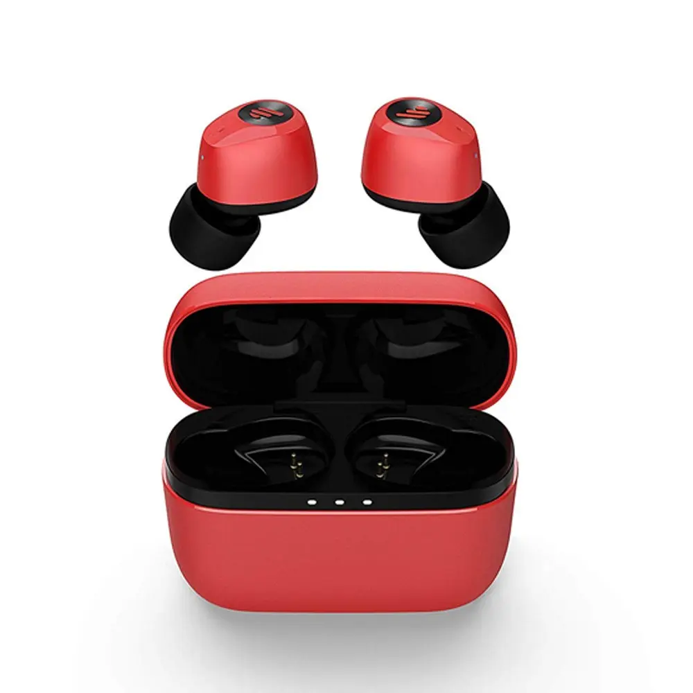 Edifier TWS2 Wireless Bluetooth Stereo Earbuds – Color: Red – View 1