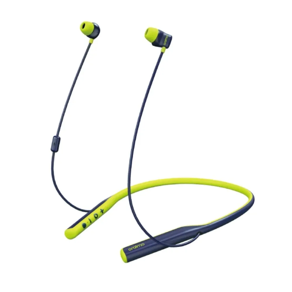 Oraimo Necklace 4 Superior BASS Wireless Neckband – Color: Blue – View 1