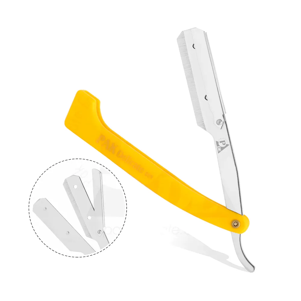 Stainless Steel Professional Barber Straight Edge Shaving Razor – View 1
