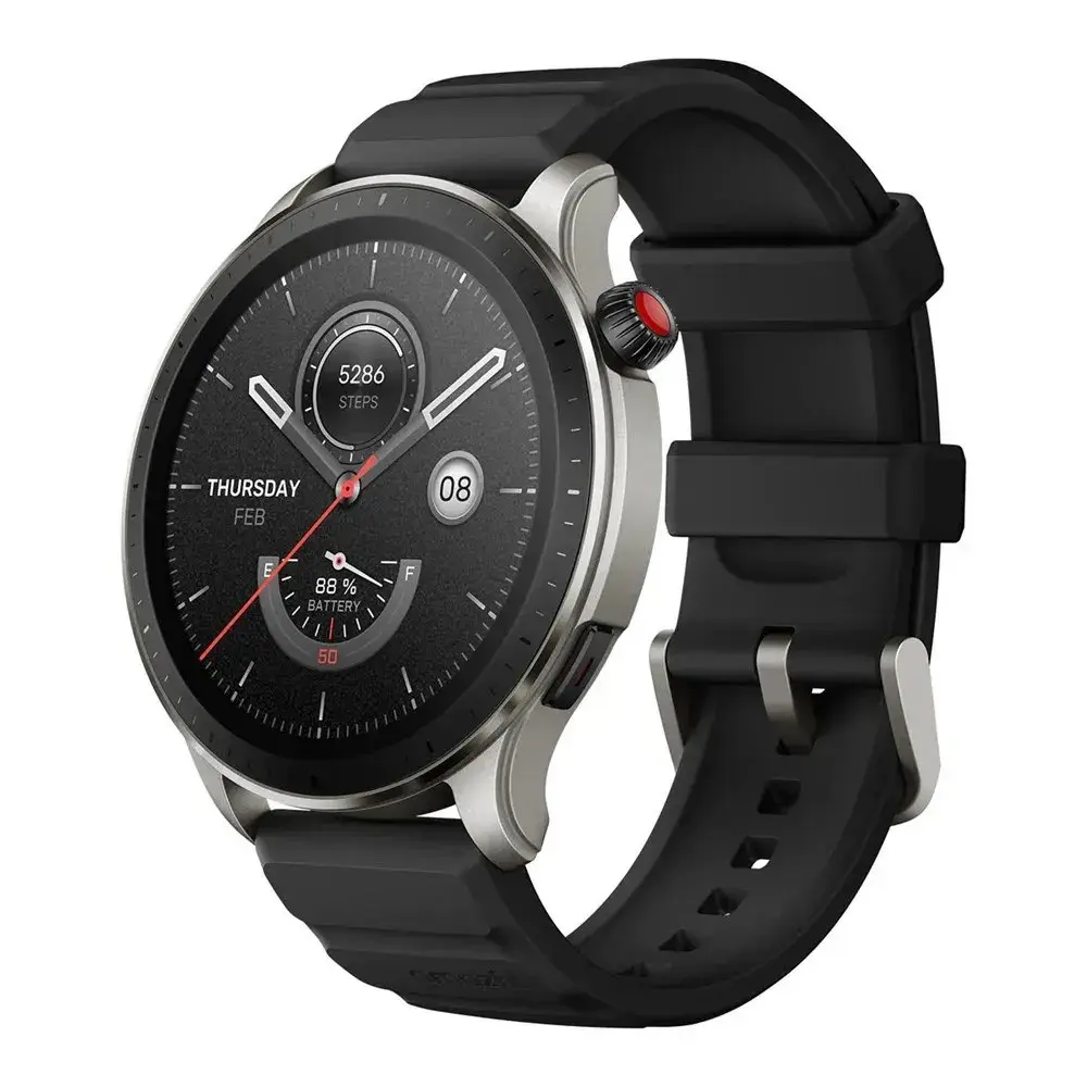 Amazfit GTR 4 AMOLED Smartwatch  – Color: Gray – View 1