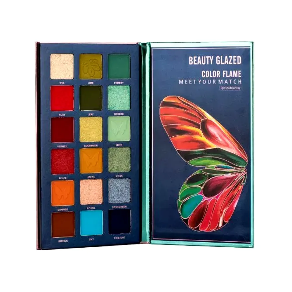 Beauty Glazed 18 Color Flame Eyeshadow Waterproof Palette – View 1