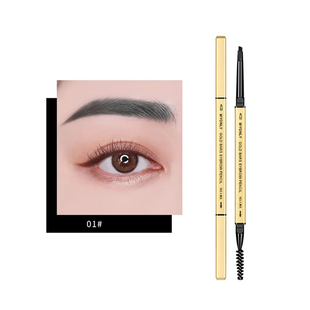 MYONLY 01 Waterproof Long Lasting Eyebrow Pencil Black – View 1