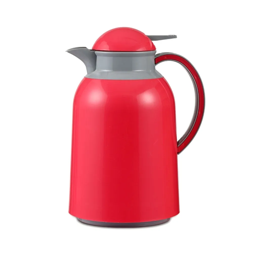 Winner 82296 Vacuum Glass Refill Penguin Flask 1 L – Capacity: 1.0 L (1000 ml), Color: Red – View 1